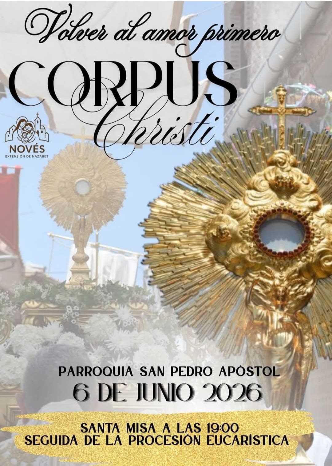Cartel de El Corpus Christi